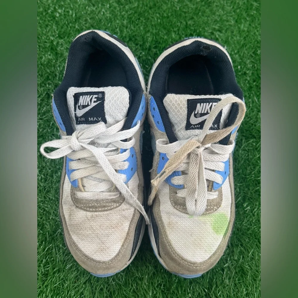 Nike Air Max 90 White University Blue Size 7.5